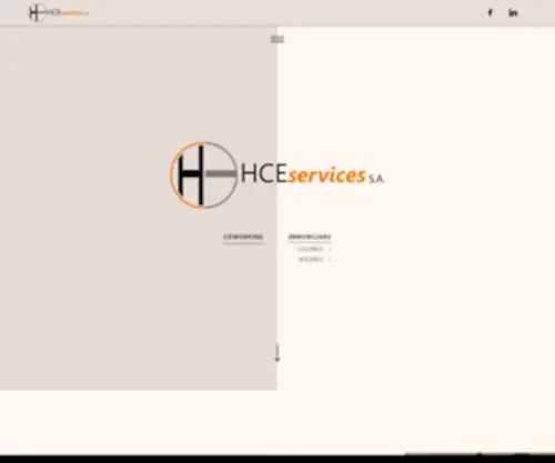 Hceservices.ch(HCE Services S.A. offre servizi di coworking) Screenshot