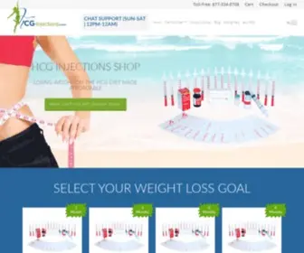HCG-Injections.com(HCG Injections Shop) Screenshot