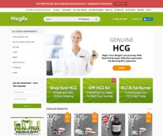 HCGRX.com(Buy Real HCG Online) Screenshot