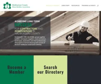 HChba.ca(Haliburton County Home Builders Association) Screenshot