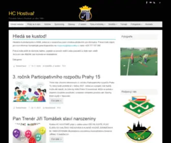 Hchostivar.com(HC Hostivař) Screenshot