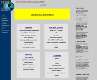 Hciexport.com(HCI Export Management Consultants) Screenshot