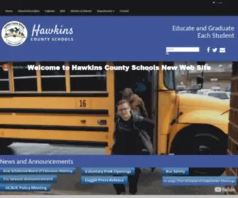 HCK12.net(Hawkins County School District) Screenshot