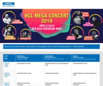 HClconcertsmegaevent.com(HClconcertsmegaevent) Screenshot