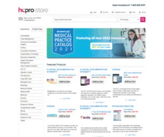 Hcmarketplace.com(The Online Store for Healthcare Management Professionals) Screenshot