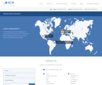 HCmcollect.com(HCM International) Screenshot