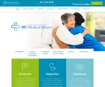 Hcmedical.com.mx(HC Medical México) Screenshot