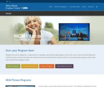 HCmfitness.ca(Heart Health by Design) Screenshot