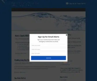 Hcmud368.com(Harris County Municipal Utility District 368) Screenshot