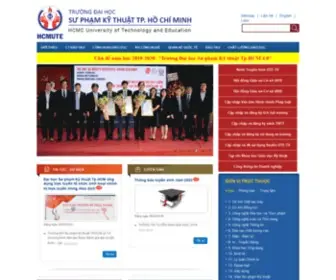 Hcmute.edu.vn(Trường) Screenshot