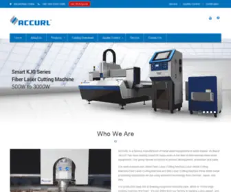 HCMVP.com(ACCURL Fiber Laser Cutting Machine For Sale) Screenshot