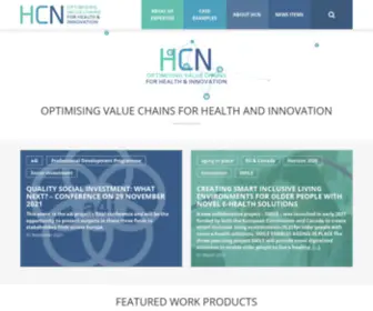 HCN.eu(Health ClusterNET) Screenshot