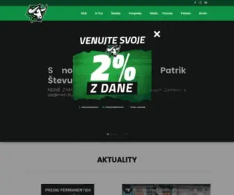 Hcnovezamky.eu(Hlavná stránka) Screenshot