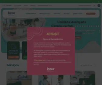 Hcor.com.br(Home) Screenshot