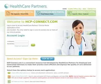 HCP-Connect.com(HCP Connect) Screenshot