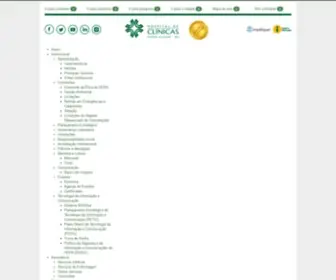 Hcpa.edu.br(Portal hospital de clínicas de porto alegre) Screenshot