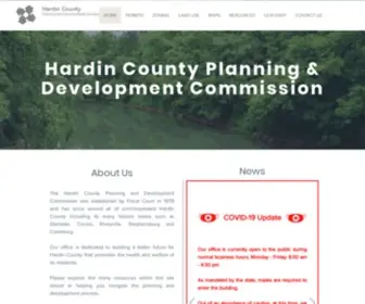 HCPDC.com(Hardin County Planning & Development) Screenshot