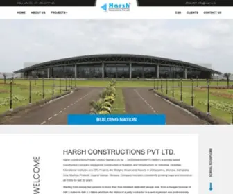 HCPL.co.in(Harsh Constructions Private Limited) Screenshot