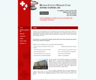 HCprimarycare.com(Hudson County Primary Care) Screenshot