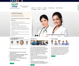 HCprofessionals.com(Health Care Professional Training Providers) Screenshot