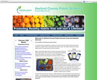 HCPsmenus.com(School Nutrition and Fitness) Screenshot