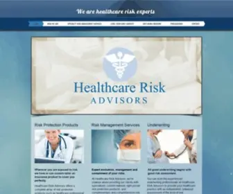 Hcradv.com(Healthcare Risk Advisors) Screenshot