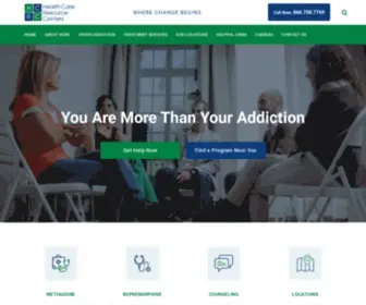 HCrcenters.com(Opioid Addiction Treatment) Screenshot