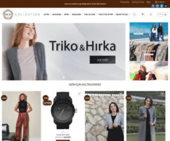 HCrcollection.com.tr(Türkiye'nin Yerli Giyim Online Alışveriş Sitesi) Screenshot