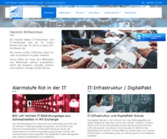 HCS-Huebner.de(Ihr Systemhaus bei Landshut) Screenshot