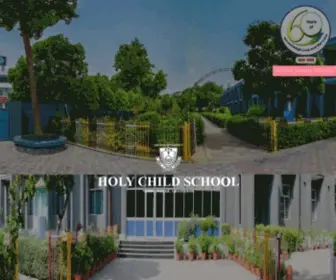 HCsnehrunagar.com(Holy Child School) Screenshot
