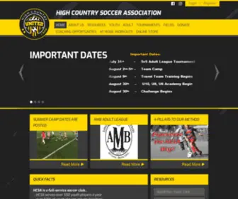 Hcsoccer.com(Hcsoccer) Screenshot