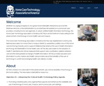 Hctaa.org(Home Care Technology Association of America) Screenshot