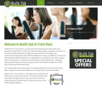 HCtravisplace.com(Fitness Gym Center in Houston) Screenshot