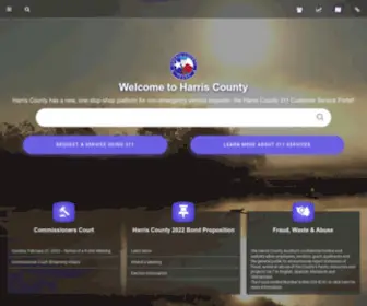 HCTX.net(Harris County) Screenshot