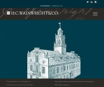 HCwco.com(Wainwright & Co) Screenshot