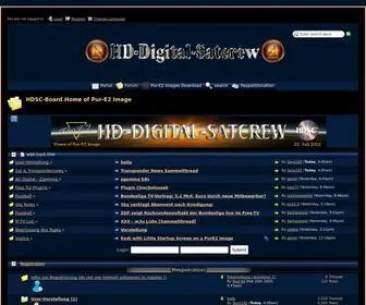 HD-Digital-Satcrew.com(HDSC-Board Home of Pur-E2 Image) Screenshot