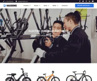 HD-Ebike.com(Haidong electric bike) Screenshot