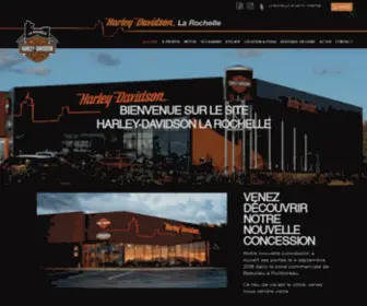 HD-Larochelle.com(Bienvenue sur le site de la concession Harley) Screenshot