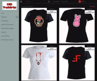 HD-T-Shirts.com.ar(Tienda Online de Hd T) Screenshot