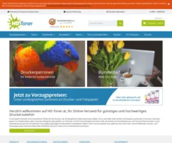 HD-Toner.at(Druckerzubehör) Screenshot