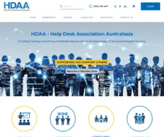 Hdaa.com.au(HDAA > Home) Screenshot