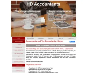 Hdaccountants.co.za(Accountant) Screenshot