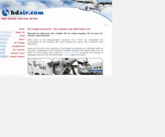 Hdair.com(Air Freight) Screenshot