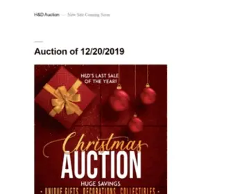 Hdauction.com(HD Auction Service in Elizabethtown KY) Screenshot