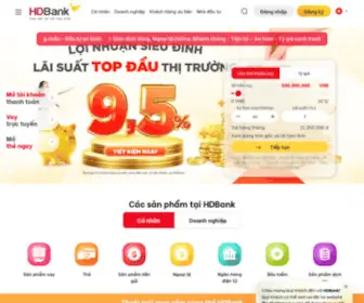 Hdbank.com.vn(Hdbank) Screenshot