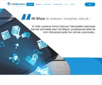 Hdbilisim.com(HD Bilişim) Screenshot