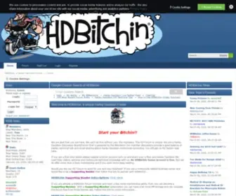 Hdbitchin.com(A Harley Davidson Community and Technical Forum) Screenshot