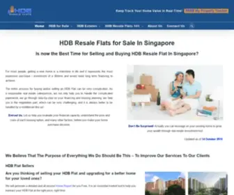 HDbresale.sg(HDB Resale Flats For Sale/Rent In Singapore) Screenshot