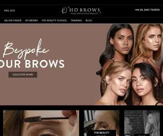 HDbrows.ie(Official HD Brows Website) Screenshot