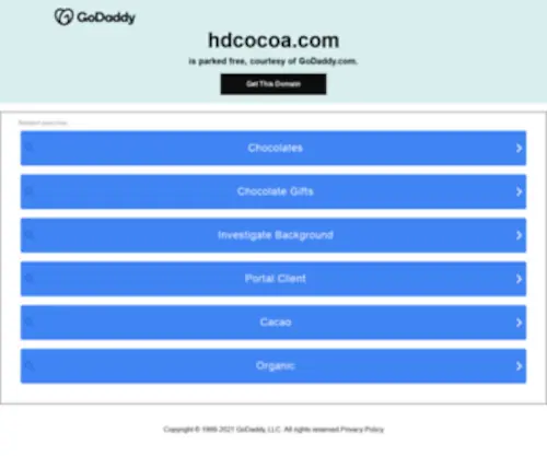 Hdcocoa.com(无锡华东可可食品股份有限公司) Screenshot